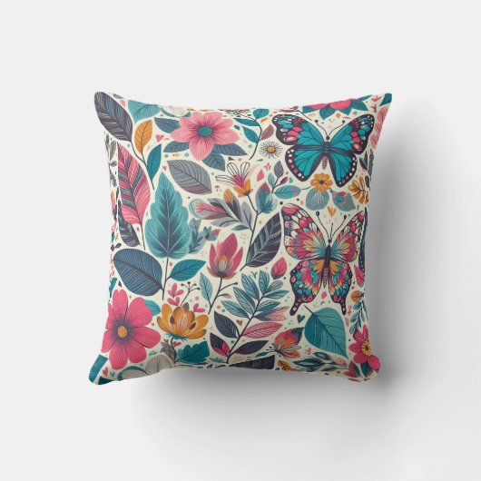 フローラ クッション (裏面)