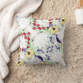 フローラ クッション (ブランケット)