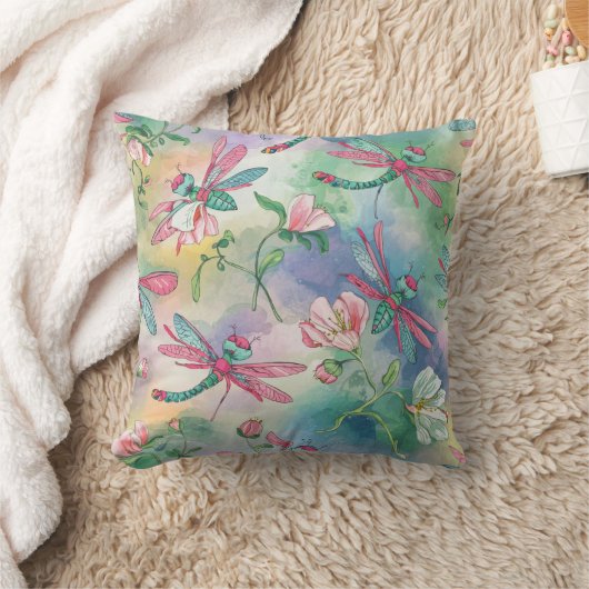 フローラ クッション (ブランケット)