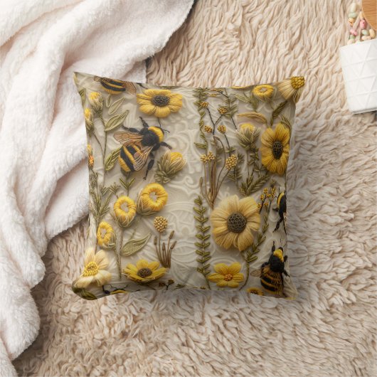 フローラ クッション (ブランケット)