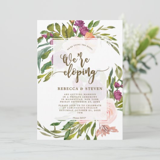 フローラ·グリーンリーで結ばれた招待状を結ぶ 招待状 (スタンド正面)