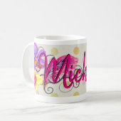 フローラ コーヒーマグカップ (正面左)