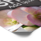 フローラ&シャルボードブライダルシャワー ポスター (角)