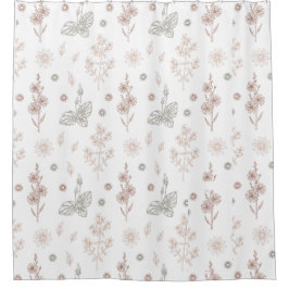 フローラ シャワーカーテン