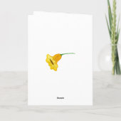 フローラ·シンカラフルコ·デ·マイヨ·ファミリー写真 シーズンカード (裏面)