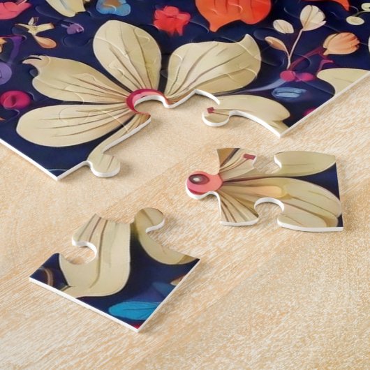 フローラ ジグソーパズル (側面)