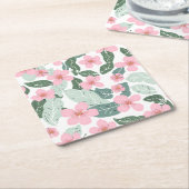 フローラ スクエアペーパーコースター (アングル)