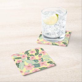 フローラ スクエアペーパーコースター