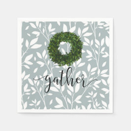 フローラ スタイリッシュ スタンダードカクテルナプキン