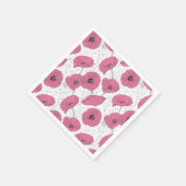 フローラ スタンダードカクテルナプキン (角)