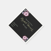 フローラ スタンダードカクテルナプキン (角)