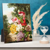 フローラ・スティルライフ、ジョン・ウェインライト フォトプラーク (側面)