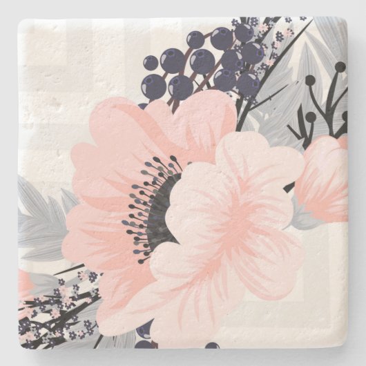 フローラ ストーンコースター (正面)