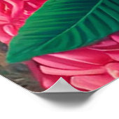 フローラ・スーツのジャケットを着た女性 ポスター (角)