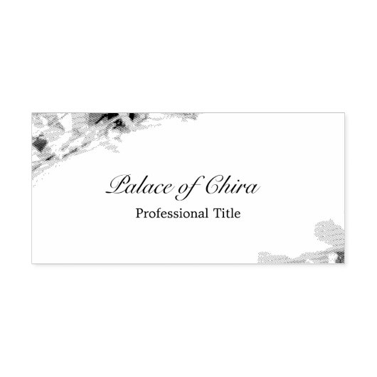 フローラ セルフインキングスタンプ (デザイン)