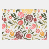 フローラ – ゾー ラッピングペーパーシート (正面2)