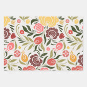 フローラ – ゾー ラッピングペーパーシート (正面)