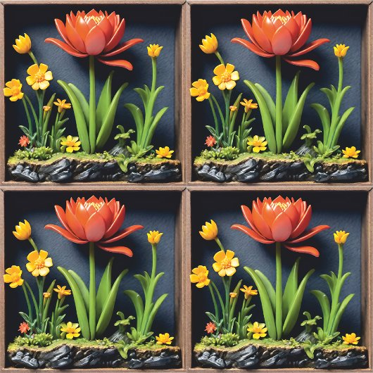 フローラ タイル