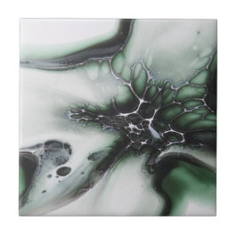 フローラ·タイル， 4.25x4.25インチ タイル