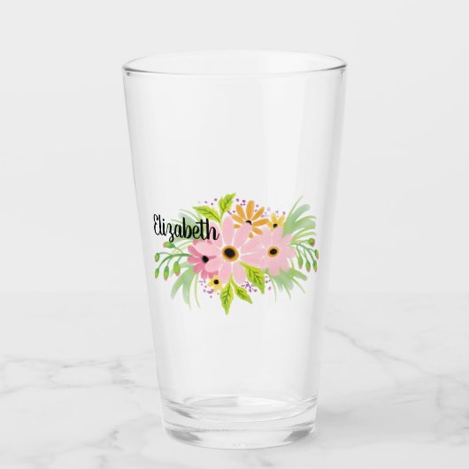 フローラ タンブラーグラス (正面)