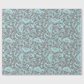 フローラ/ダマスクのラッピング紙 ラッピングペーパー (フラット)