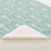 フローラ/ダマスクパターン シェルパブランケット (3/4)