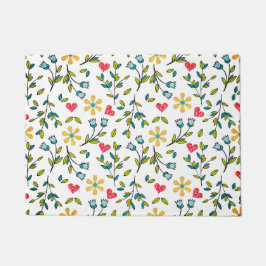 フローラ ドアマット