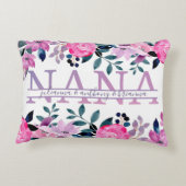 フローラ·ナナ·スプリット·モノグラム アクセントクッション (裏面)