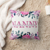 フローラ·ナニー·スプリット·モノグラム クッション (ブランケット)