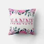 フローラ·ナニー·スプリット·モノグラム クッション (裏面)