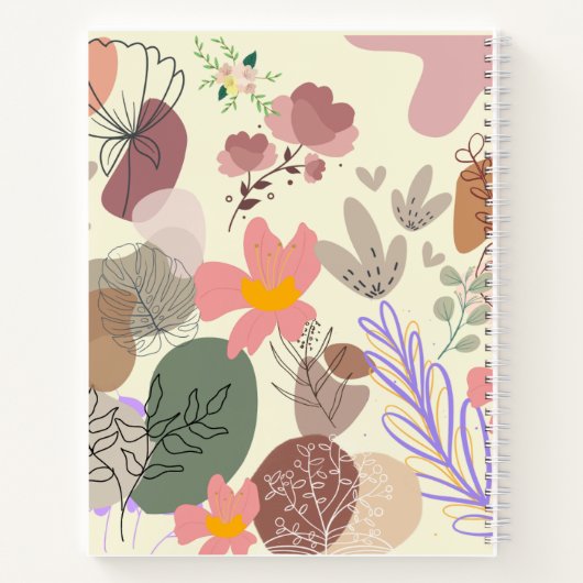 フローラ ノートブック (裏面)