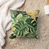フローラ/ハワイアン/トロピカルリーフ クッション (ブランケット)