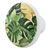 フローラ/ハワイアン/トロピカルリーフ セラミックノブ (右)