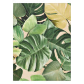 フローラ/ハワイアン/トロピカルリーフ テーブルクロス (正面)