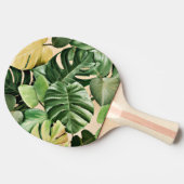 フローラ/ハワイアン/トロピカルリーフ 卓球ラケット (横)