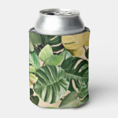 フローラ/ハワイアン/トロピカルリーフ 缶クーラー (缶正面)