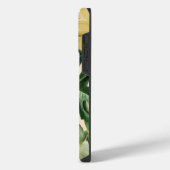 フローラ/ハワイアン/トロピカルリーフ iPhoneケース (左側面)