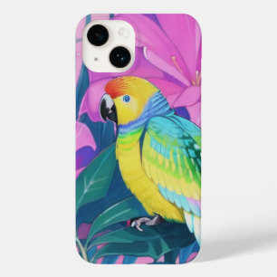 フローラ/ハワイアン/熱帯/オウム Case-Mate iPhone 14ケース