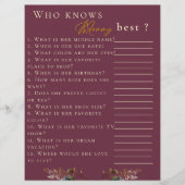 フローラ・バエレガントルガンディのママを知最高のる チラシ (正面)