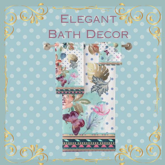 フローラ バスタオルセット