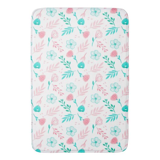 フローラ バスマット (正面縦)