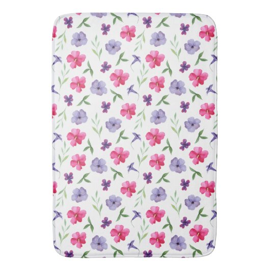 フローラ バスマット (正面縦)