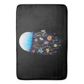 フローラ バスマット (正面縦)