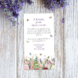 フローラ&バタフライレシピリクエスト エンクロージャーカード