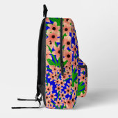 フローラ パターン（の模様が）ある プリントバックパック (左)