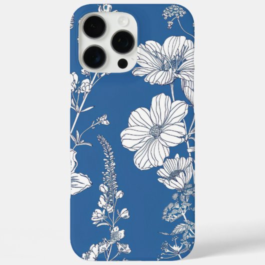 フローラ パターン（の模様が）ある Case-Mate iPhoneケース (裏面)