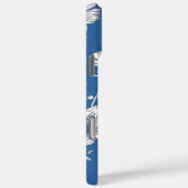 フローラ パターン（の模様が）ある Case-Mate iPhoneケース (裏面 / 右)
