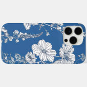 フローラ パターン（の模様が）ある Case-Mate iPhoneケース (裏面 (横))