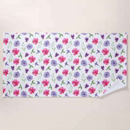 フローラ ビーチタオル