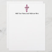 フローラ/フラワークロス レターヘッド (正面/裏面)